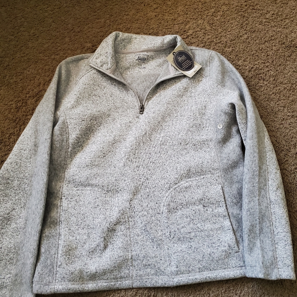 Bass Grey Pullover